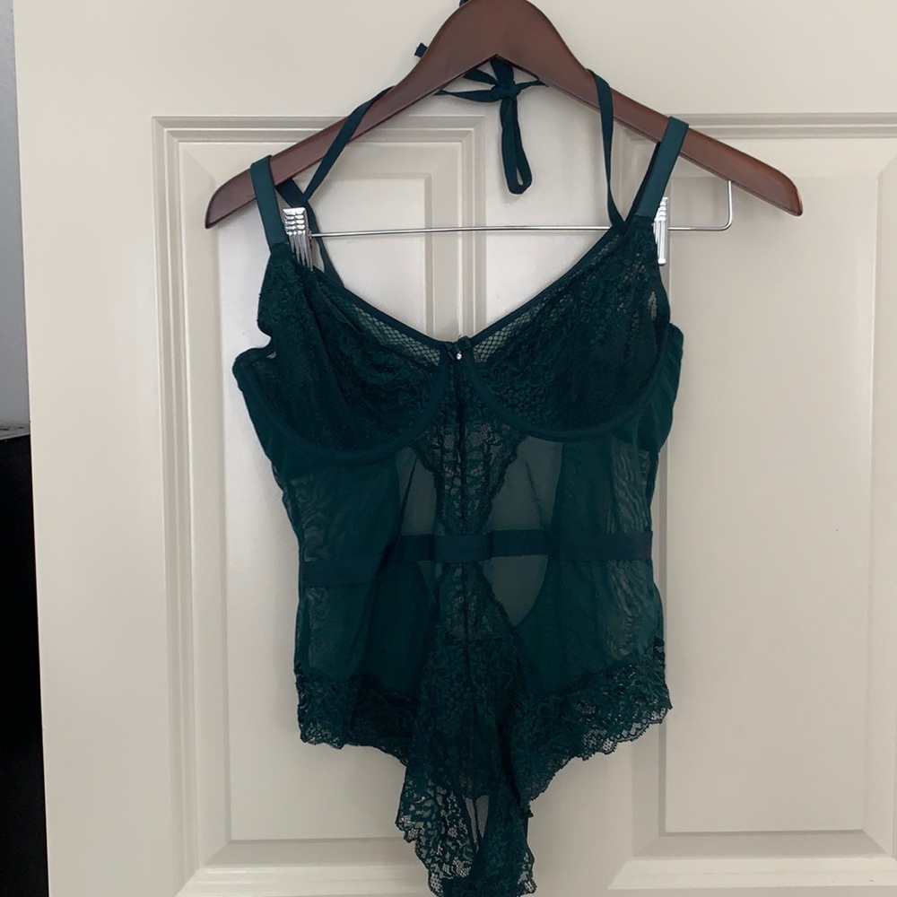 Contradiction lacy thong bodysuit